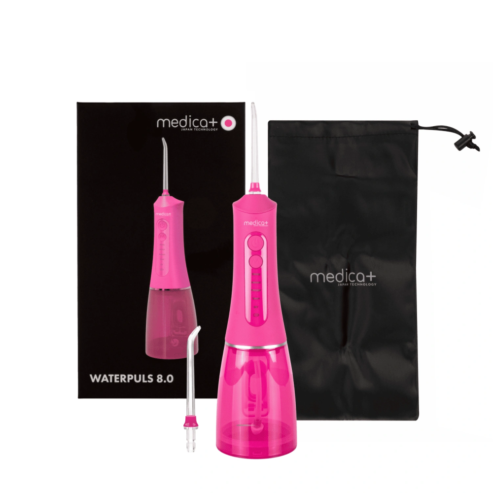 Przenośny irygator MEDICA+ WaterPuls 8.0 Fuchsia (Japonia)
