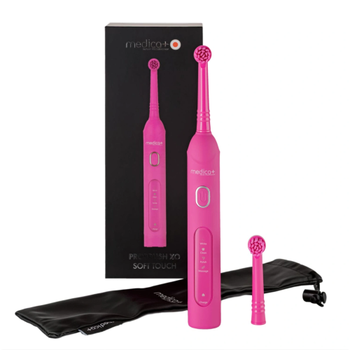 Elektryczna szczoteczka MEDICA+ ProBrush XO Soft Touch Fuchsia (Japonia)