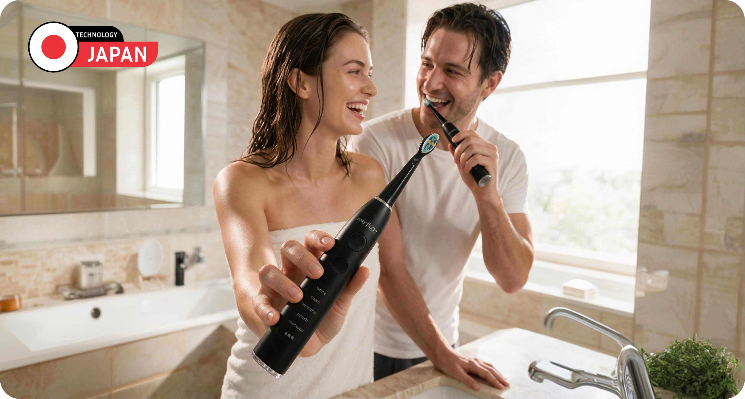 Ультразвукова зубна щітка MEDICA+ PROBRUSH 8.0 Black
