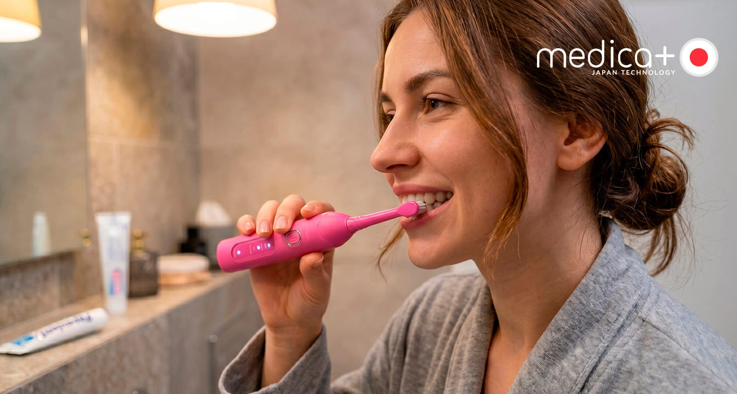 Tryby pracy MEDICA+ ProBrush XO Fuchsia
